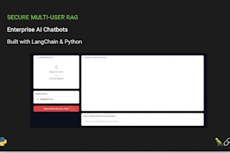 build a secure rag ai chatbot app for documents