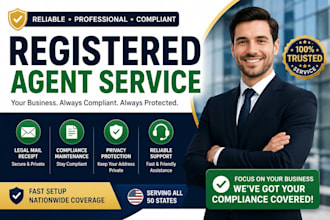 provide registered agent service for all 50 states