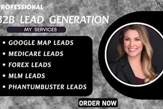 mlm leads medicare leads b2b lead generation phantombuster google map leads