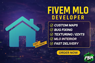create fivem custom mlo creation like maps interiors etc