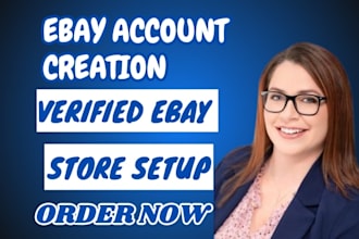 create USA ebay seller account  UK ebay store setup ebay account creation