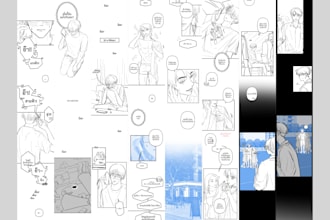 create storyboard for webtoon
