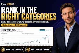 research the best amazon KDP categories and bisac codes for your book