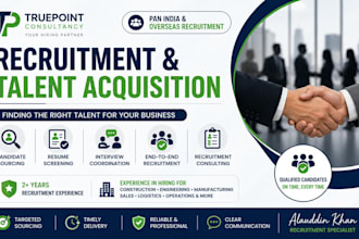 recruit and source qualified candidates for your company