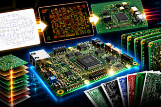 design professional multilayer pcb and provide gerber files pcb design