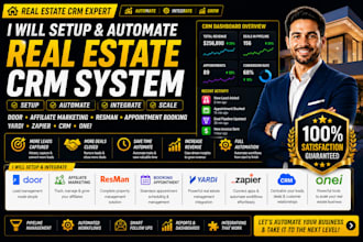 setup door affiliate marketing resman appointment booking yardi zapier crm oneir