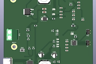 design a professional pcb layout and schematic in kicad