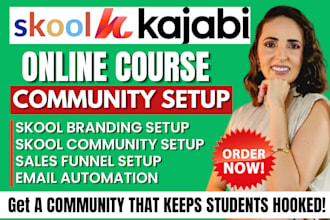 setup your skool or kajabi community for student growth engagement