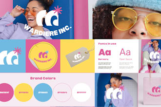 design luxury canva brand kit, social media templates and instagram branding kit