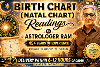 do personalized birth chart reading and vedic astrology analysis