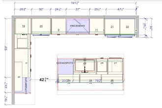 design your kitchen cabinet in 2020 design with  2d layout