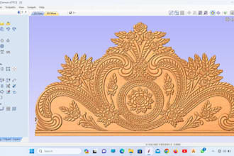 do 3d cnc router design 2d drafting and 2 5d stl modeling