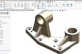do 3d cad modeling and conceptual machine design in solidworks