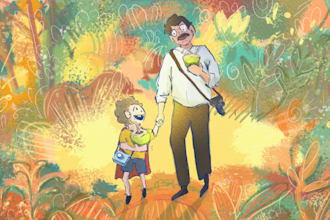 create childrens book illustrations and picture book art