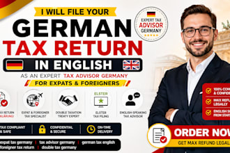 file your german tax return as an expert tax advisor for expats and foreigners
