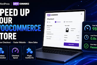 optimize woocommerce checkout speed and fix database bloat