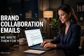 write brand collaboration emails for influencers