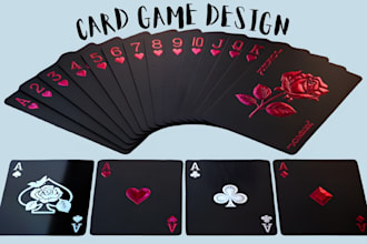 design card game board game, card game design playing cards, tabletop game, tcg