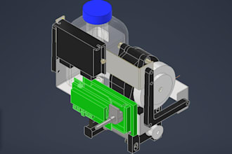 model or design parts and assemblies for mechanical devices
