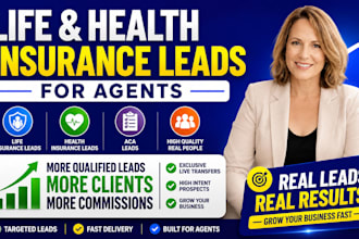 provide life insurance leads and health insurance leads for agents