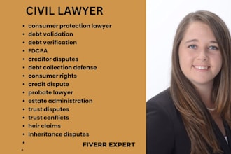 be your debt lawyer to handle debt negotiations, debt relief and debt settlement