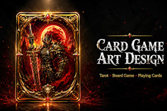 design card game art tarot card game art board game art playing card design