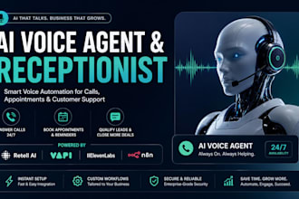 ai voice agent, ai calling agent with retell ai vapi eleven labs n8n automations