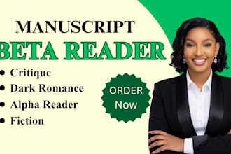 ghostwrite beta and alpha reader,  manuscript critique