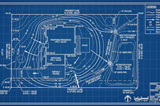 design site development grading drainage and erosion control plan