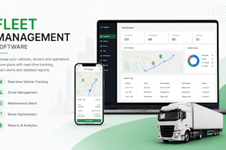 develop ev charging app, fleet management, and gps tracking software