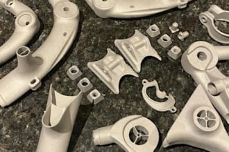 do high precision dmls, slm metal 3d printing service for ti6al4v titanium part