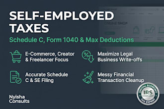 do your self employed schedule c and 1040 income tax return