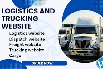 courier website, logistics website, freight transport, trucking dispatch website