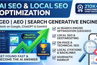 do complete local SEO and ai search engine optimization GEO aeo