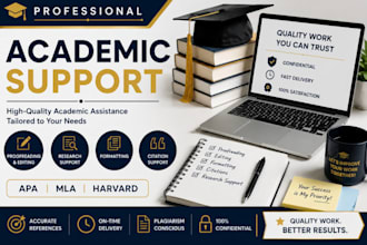 provide professional academic writing and research support