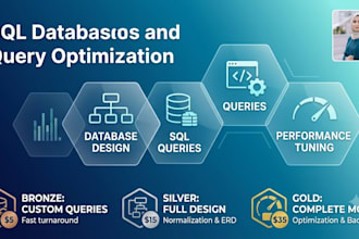 design, optimize, and manage your sql database and queries