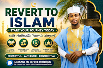guide you to revert to islam with authentic islamic support