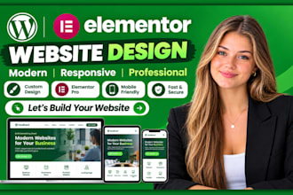 elementor, elementor pro, elementor website, wordpress website design wordpress