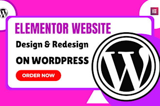 elementor, elementor pro, elementor website, wordpress website design wordpress
