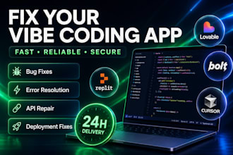 fix bugs and errors in your vibe coding app built with lovable cursor