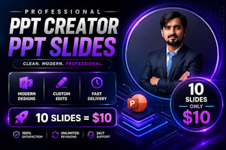 make, redesign, customize, and edit PPT slides