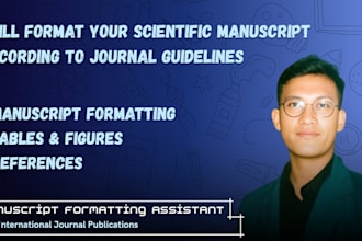 format your scientific manuscript according to journal guidelines