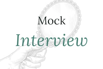 run a recruiter led mock interview