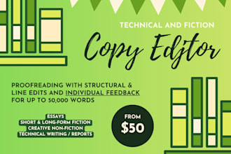 edit your technical or creative writing
