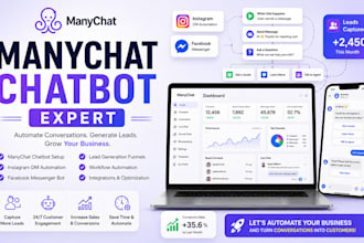 build manychat ai chatbot, instagram dm automation for business growth, funnels
