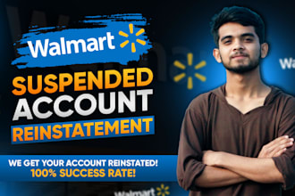 write walmart suspension appeal letter and plan of action