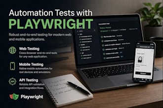 test automation for web and mobile apps