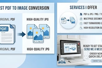 convert your multipage PDF documents to jpg or png format