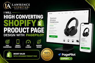 high converting shopify product page design with pagepilot