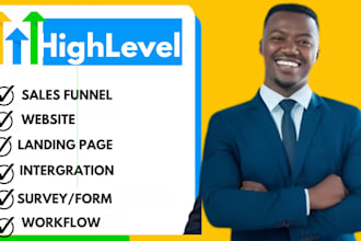 gohighlevel landing page gohighlevel sales funnel ghl website expert
